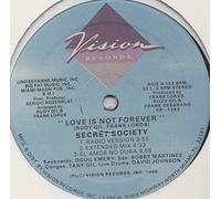 Secret Society - Love Is Not Forever [Vinyl LP]