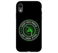 Secret Space Program | UFOs Orbs UAPs Alien Liaison Officer Coque pour iPhone XR