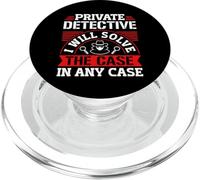 Secret Spy Private Eye Crimescene Investigator Private Eye PopSockets PopGrip pour MagSafe