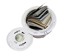 Secret Storage - Conteneur de stockage précieux de 9 x 9 x 2,5 cm, cachette secrète réaliste | Organisateur d'articles cachés utilisé pour les locataires, bureau, maison, dortoir, chambre à coucher, s