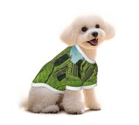 Secret Temple Overgrown with Weeds T-shirt pour chien, vêtement pour chiot, gilet pour animaux de compagnie et débardeur élastique, vêtements pour chiens et chats, pull mignon, respirant, doux, taille