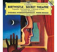 SECRET THEATRE/TRAGOEDIA/FIVE DISTANCES CD NEUF BIRTWISTLE,HARRISON