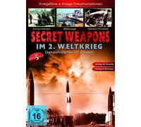 SECRET WEAPONS IM 2.WELTKRIEG-GEHEIMWAFFEN IM E - HISTORY FILMS 5 DVD NEUF
