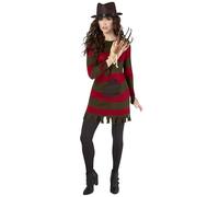 Secret Wishes Costume Miss Krueger, Rouge, supplémentaire-Small