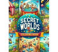 Secret Worlds Coloring Book: Explore The Mystical Depths Of Secret Realms, Where Every Stroke Of Color Reveals Ancient Mysteries And Fantastical Wonders