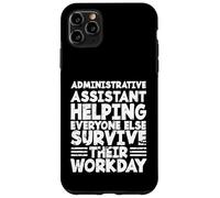 Secrétaire administratif de Bureau Assistant administratif du Personnel de Bureau Coque pour iPhone 11 Pro Max