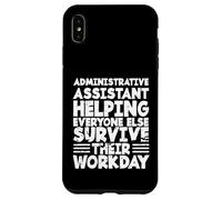 Secrétaire administratif de Bureau Assistant administratif du Personnel de Bureau Coque pour iPhone XS Max