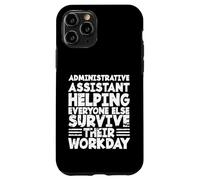 Secrétaire administratif de Bureau Assistant administratif du Personnel de Bureau Coque pour iPhone 11 Pro
