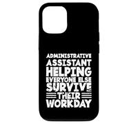 Secrétaire administratif de Bureau Assistant administratif du Personnel de Bureau Coque pour iPhone 12/12 Pro