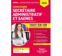 Secrétaire Administratif Et Saenes, Externe, Interne, 3e Concours, Catégorie B - Tout-En-Un - Edition 2026