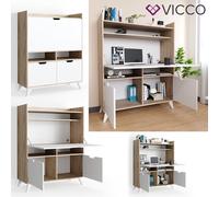 Secrétaire Berdi Vicco, bureau, commode, table de travail, table de bureau