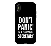 Secrétaire Coque pour iPhone X/XS