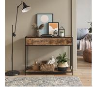 Secretaire de Table d'appoint - Vicco - Fyrk - Bois antique