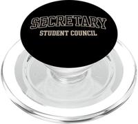 Secrétaire du Conseil étudiant Journée des élections Scolaires Style athlétique PopSockets PopGrip pour MagSafe