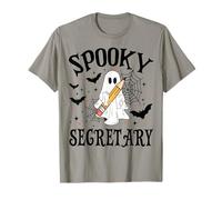 Secrétaire Effrayant Halloween School T-Shirt
