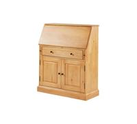 Secrétaire en pin et MDF - Coloris : Naturel clair - CLEORE