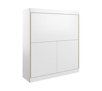 Secrétaire magnétique Flai Home-Office 118x36x136,3cm WxHxD 118x136.3x36cm/back wall magnetic
