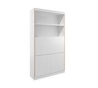 Secrétaire magnétique Flai Home-Office 118x36x216,8cm WxHxD 118x216.8x36cm/back wall magnetic