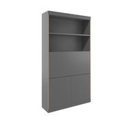 Secrétaire magnétique Flai Home-Office 118x36x216,8cm WxHxD 118x216.8x36cm/back wall magnetic