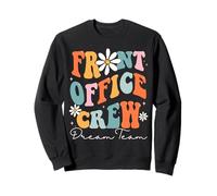 Secrétaire Scolaire Front Office Dream Team Cute Back to School Sweatshirt