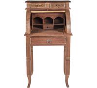 Secrétaire Seadrift en teck Bureau Table de bureau Commode Armoire Highboard