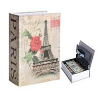 Secrète Coffre-fort Portable avec Serrure à Code,18x11.5x5.5 cm Coffre-fort Secret pour Dictionnaire,Coffre-Fort de Livre avec Serrure à Combinaison,pour Registre, Argent, Bijoux, Documents, Objets de