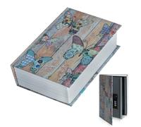 Secrète Coffre-fort Portable avec Serrure à Code,18x11.5x5.5cm Coffre-fort Secret pour Dictionnaire,Coffre-Fort de Livre avec Serrure à Combinaison,pour Argent, Bijoux, Documents, Objets de Valeur
