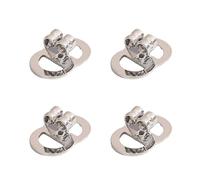 Sécrétez Les Dossiers De Clip d'oreille À 8 De Forme pour Cerceaux Lourds Et Bijoux Confort Fit Generic Generic Design (Gold/Silver) Gold/Silver Earge Brings