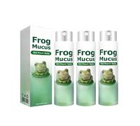 Sécrétion de réparation de scénario de sécrétion de grenouille | Traitement hydratant du visage et du corps avec nutriments | Formule riche | Pour tous les types de peau,3PCS