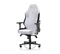 Secretlab Chaise Gaming Titan Evo Arctic White - Ergonomique, Confortable et Inclinable avec Accoudoirs 4D, Appui-Tête Magnétique et Support Lombaire Intégré à 4 Directions - Blanc - Tissu
