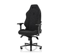 Secretlab Chaise Gaming Titan Evo Black3 - Ergonomique, Inclinable et Robuste avec Accoudoirs 4D, Appui-Tête Magnétique et Support Lombaire Intégré - Grande Taille, jusqu'à 180kg - Noir - Tissu