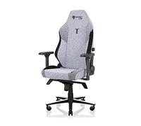 Secretlab Chaise Gaming Titan Evo Cookies & Cream - Ergonomique, Inclinable et Robuste avec Accoudoirs 4D, Appui-Tête Magnétique et Support Lombaire - Grande Taille, jusqu'à 180kg - Gris - Tissu