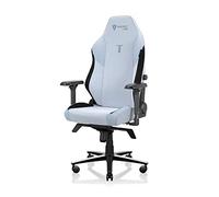 Secretlab Chaise Gaming Titan Evo Frost Blue - Ergonomique, Inclinable avec Accoudoirs 4D, Appui-Tête Magnétique et Support Lombaire Intégré - Grande Taille, jusqu'à 180kg - Bleu Clair - Tissu