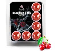 Secretplay Brazilians Balls Cherries 6 unités