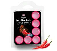 Boules de Massage Triple Effect Brazilian Balls x6