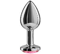 SECRETPLAY TOYS - Plug Anal Aluminium Fuchsia 7 Cm