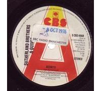 SECRETS 7" (45) UK CBS 1976 PRO B/W SOMETHING'S BURNING (SCBS4668)