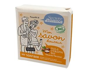 Secrets de Provance Savon Huile Argán & Amande Noisette 100g