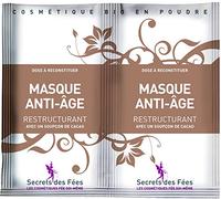 Secrets Des Fees Masque Anti-Age Restructurant Bio 2x4,5g