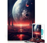 Secrets du Cosmos Puzzle de 1000 pièces pour Adultes Stimule la mémoire Passe-Temps à la Maison Décoration Murale (50x75cm)
