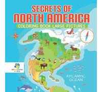 Secrets Of North America Coloring Book Large Pictures