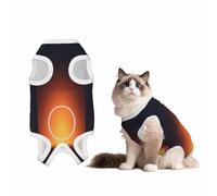 Secrets of The Grid Combinaison de convalescence murale pour chiens et chats après une chirurgie, chemise de convalescence pour animal domestique