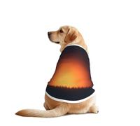 Secrets of The Grid Wall T-shirt pour chien - Vêtements pour chiens de grande et moyenne taille - Chemises confortables pour chien, parfaites pour un usage quotidien