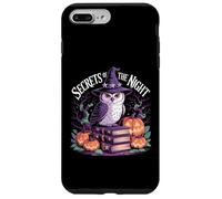 Secrets of The Night Sorcière Chouette Citrouille Halloween Gothique Coque pour iPhone 7 Plus/8 Plus