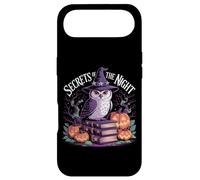 Secrets of The Night Sorcière Chouette Citrouille Halloween Gothique Coque pour iPhone Air