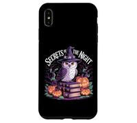 Secrets of The Night Sorcière Chouette Citrouille Halloween Gothique Coque pour iPhone XS Max
