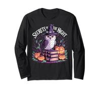 Secrets of The Night Sorcière Chouette Citrouille Halloween Gothique Manche Longue