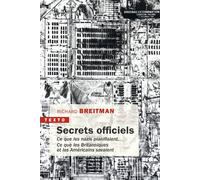 Secrets officiels Ce que les nazis planifiaient. Ce que les Britanniques et les Américains savaient - Richard Breitman - Tallandier - Poche - Essai