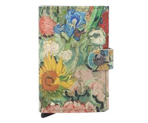 Secrid Art Porte-cartes de crédit RFID cuir 6 cm vert