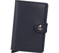 Secrid Miniwallet Original Portefeuille Marine Cuir véritable